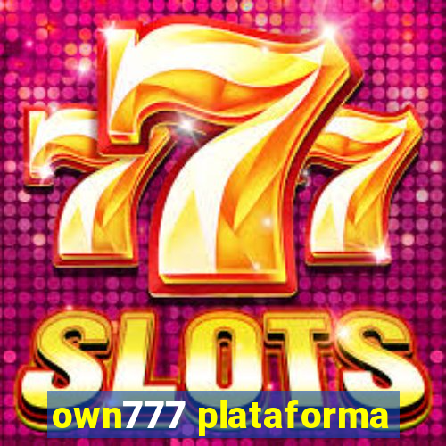 own777 plataforma